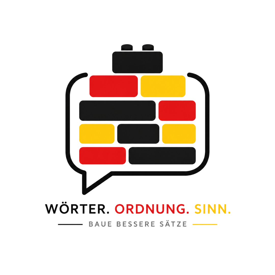 German Sentence Building